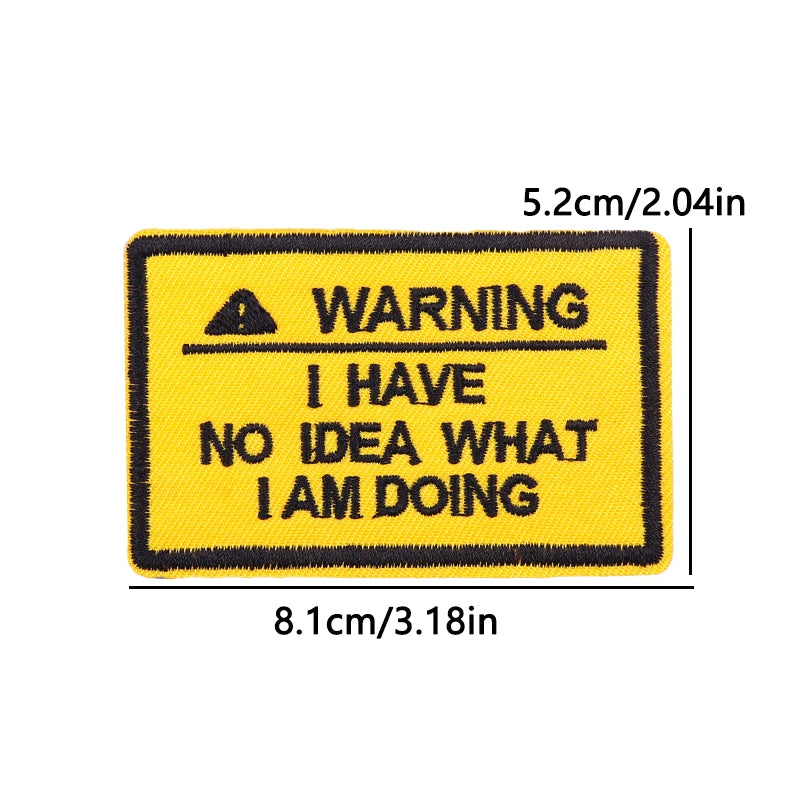 Colorful Letter Embroidered Patches For Clothes DIY Iron On Patches For Clothing DIY Cartoon Letter Slogan Patch Sew Stickers